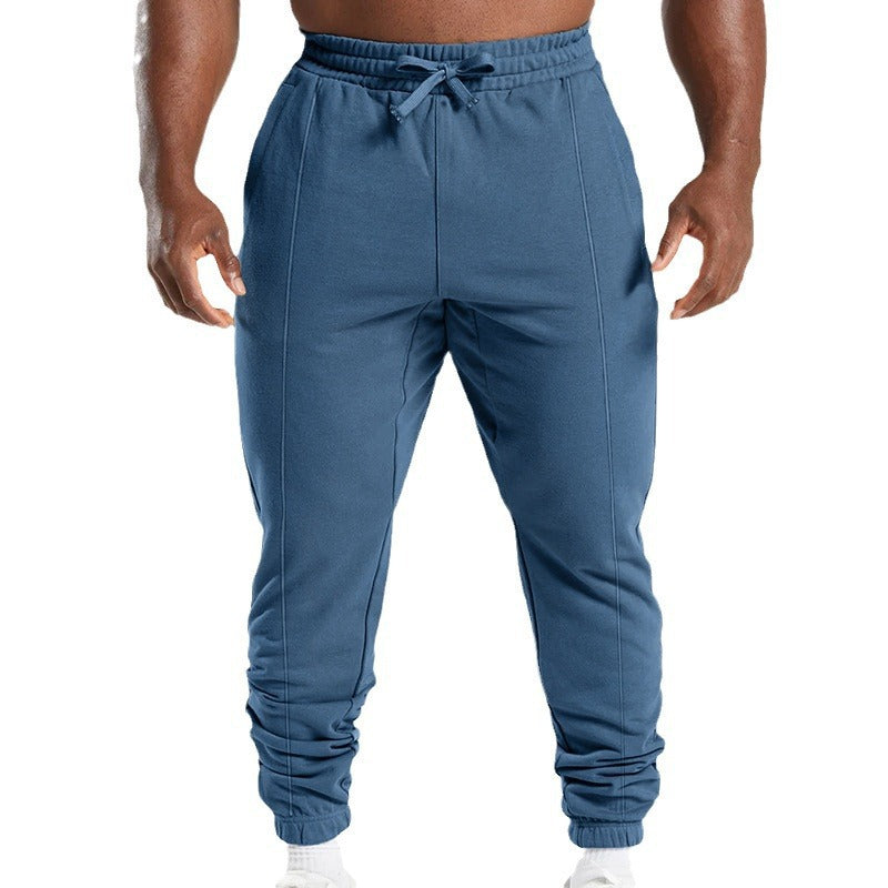 Men's sporty leisure pants with elastic waist and side pockets Lune London