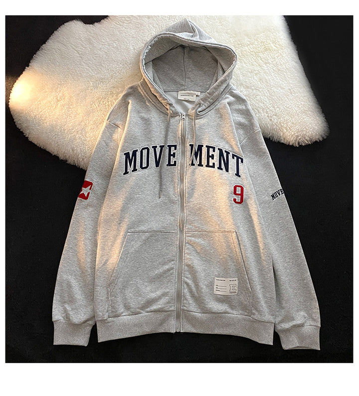 Ladies comfortable hoodie with stylish print Chic & Stil