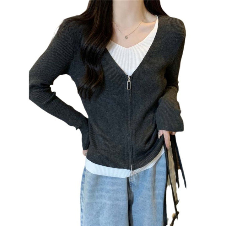 Gilet pour femmes avec fermeture éclair de haute qualité Chic & Stil