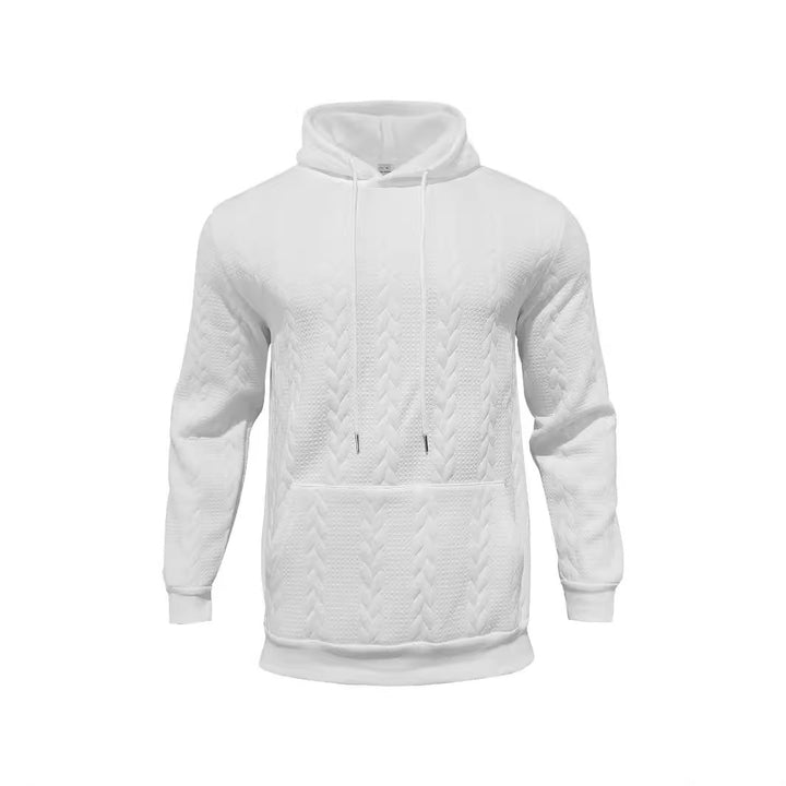 Men's Hoodie with structured design and kangaroo pocket Lune London