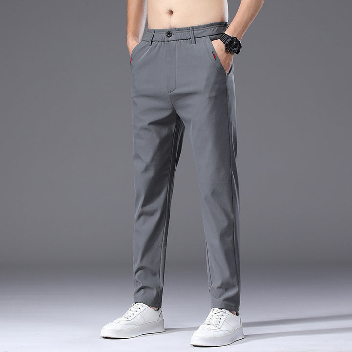 Men's chino pants, stylish and comfortable, with elastic waist Lune London
