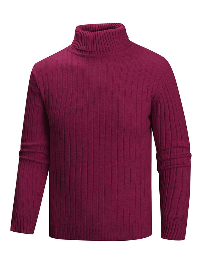 Men's Turtleneck Sweater Made Of High-Quality Fine Knit Lune London