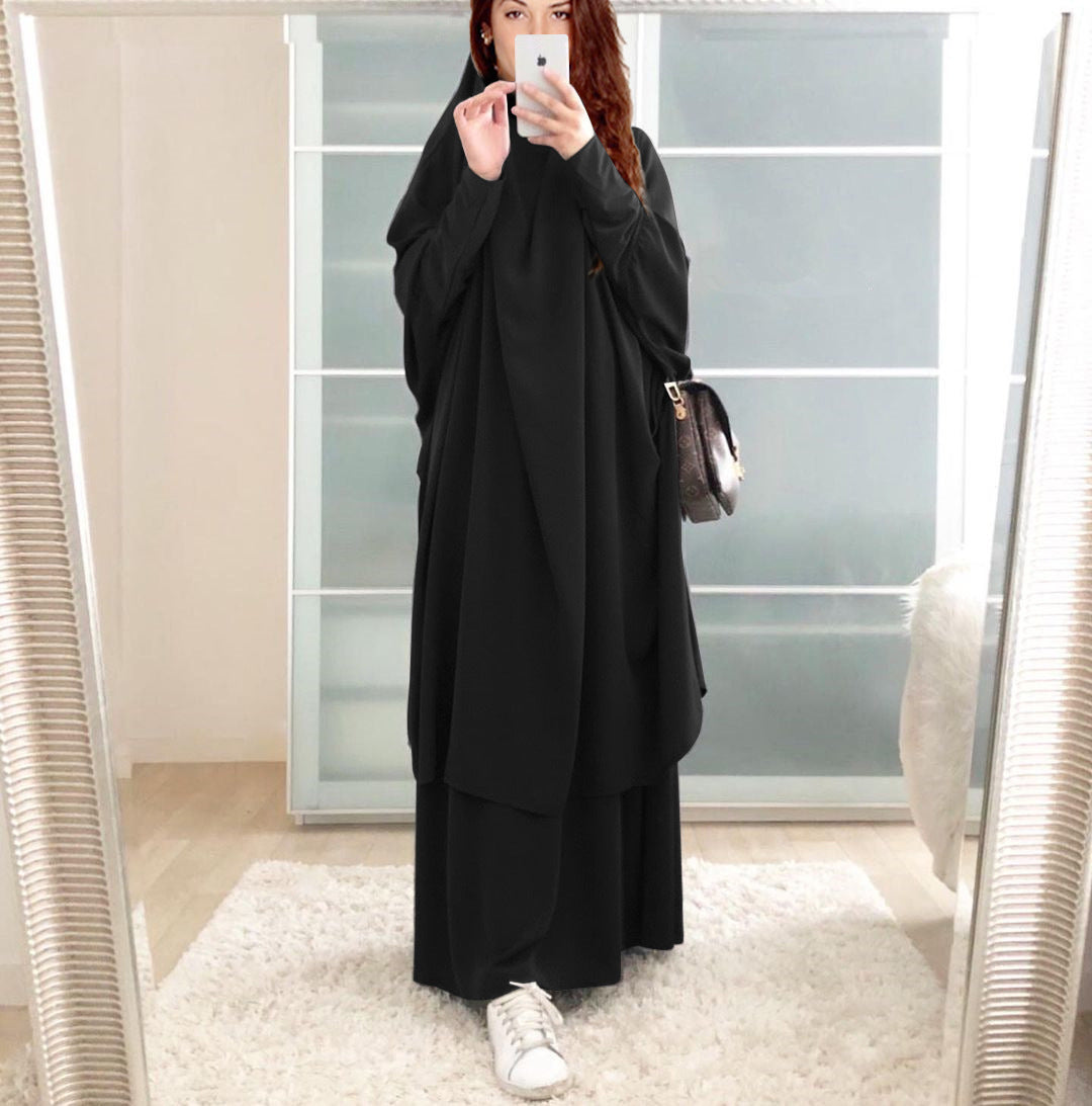 Kaftan à manches longues pour femmes avec coupe élégante et design large Chic & Stil