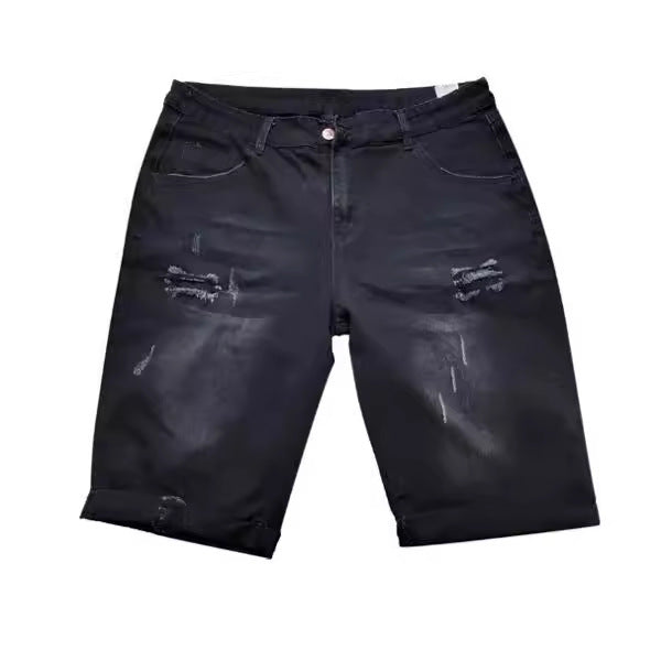 Men's Destroyed Jeans Shorts Lune London