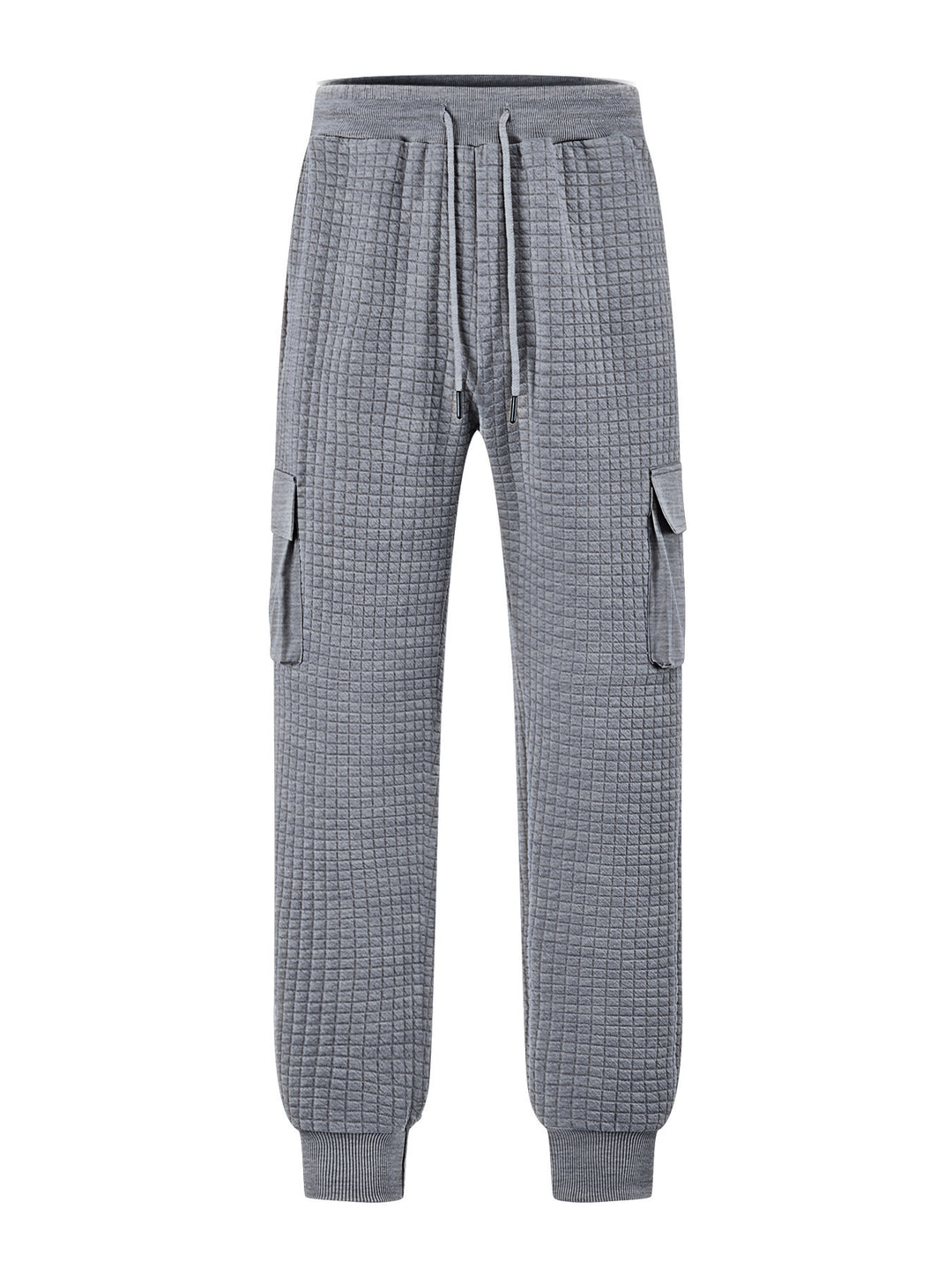 Modular cargo pants for men with elastic waist and practical side pockets Lune London