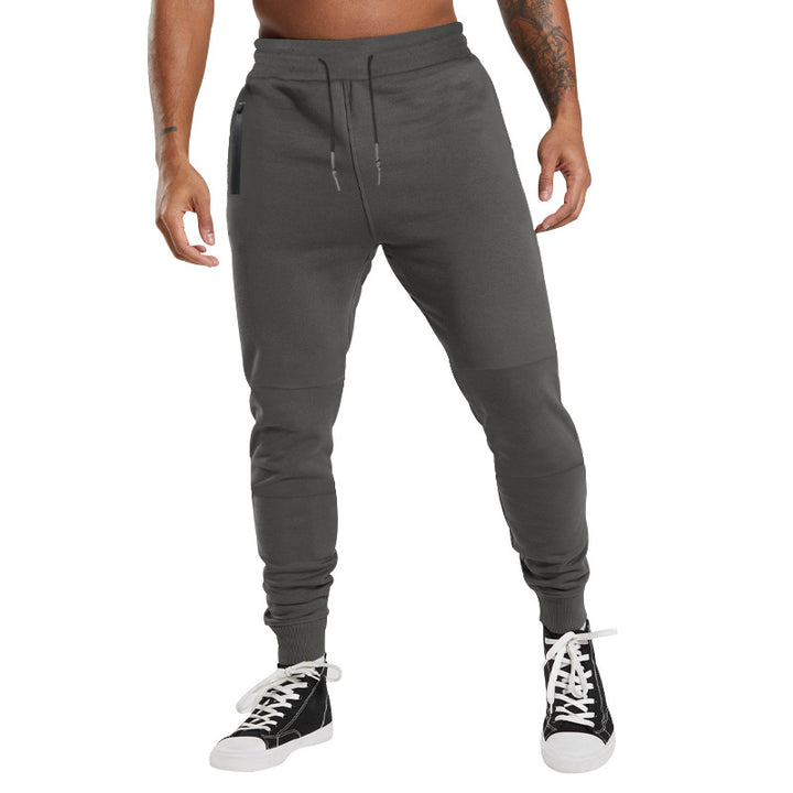 Sporty lifestyle jogger pants for men with elastic waistband and practical pockets Lune London
