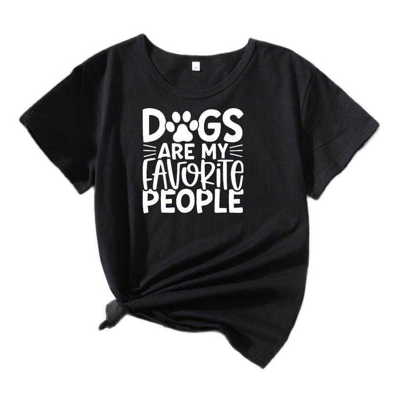 Graphic T-shirt for dog-loving women Lune London
