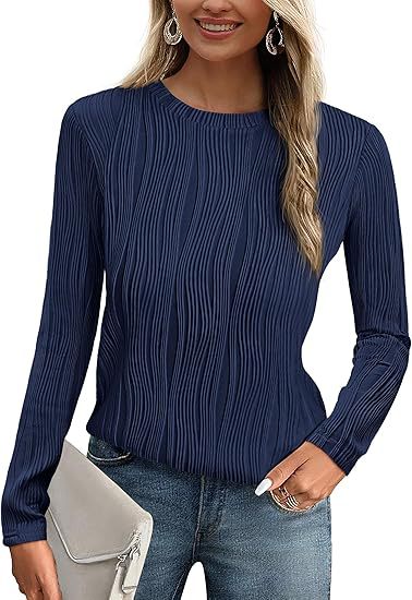 Women elegant and comfortable long sleeve top Lune London