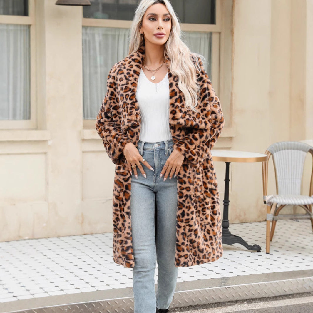 Women Long Leopard Model Lune London