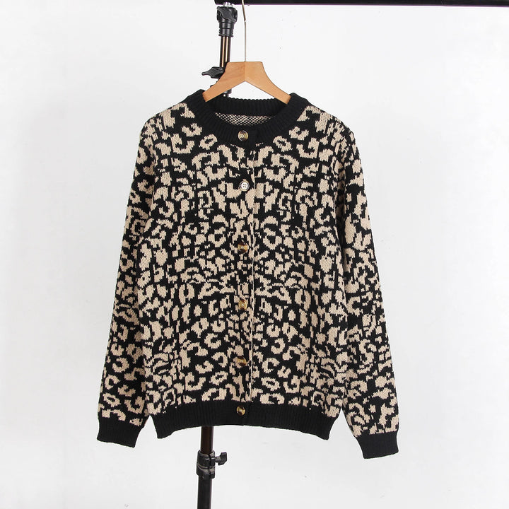 Women’s Casual Animal Prints Sweater Chic & Stil