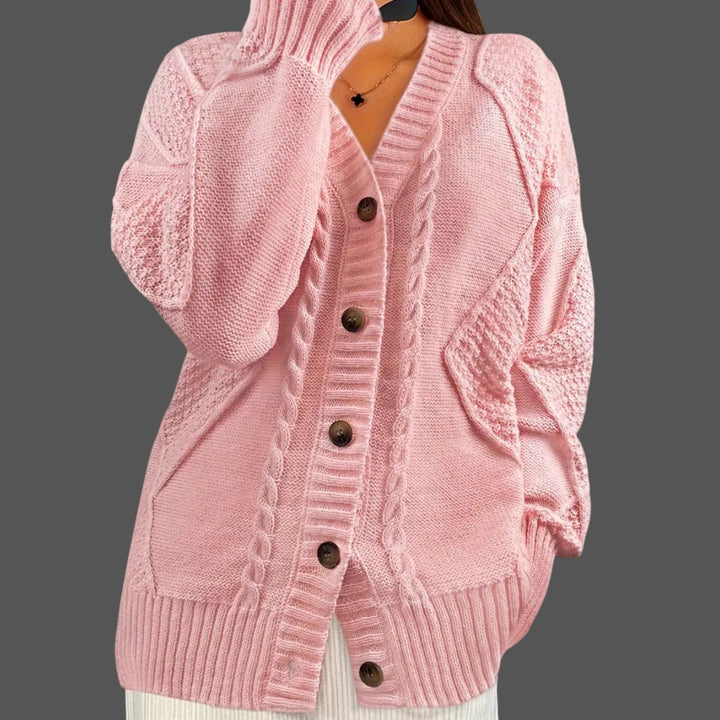 Cardigan pour femmes en style décontracté oversized Chic & Stil