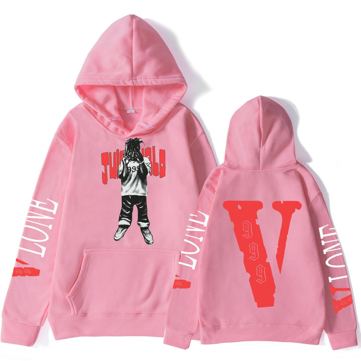 Women's hooded sweatshirt with artistic print and comfortable fit Lune London