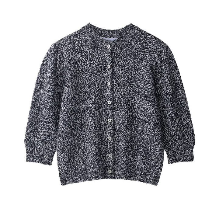 Lady cardigan with button closure and relaxed raglan sleeves Lune London