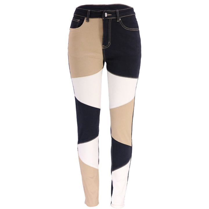 Slim-Fit jeans for women with modern block design and elastic waistband Lune London