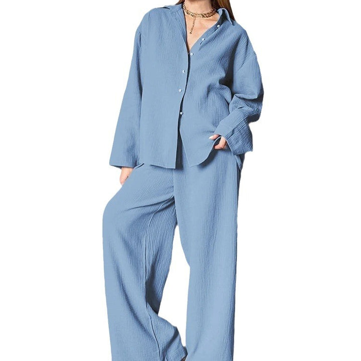 Women Relaxed Fit Coordinated Structured Chic Set