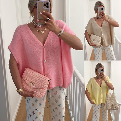 Ladies oversized casual cardigan Lune London