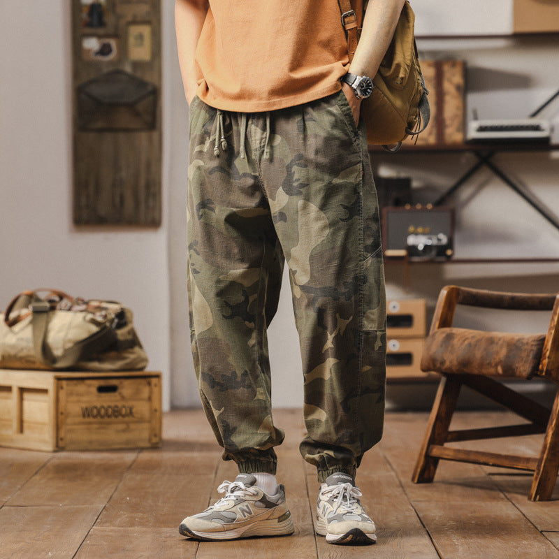 Pantalon de jogging camouflage décontracté pour hommes Lune London
