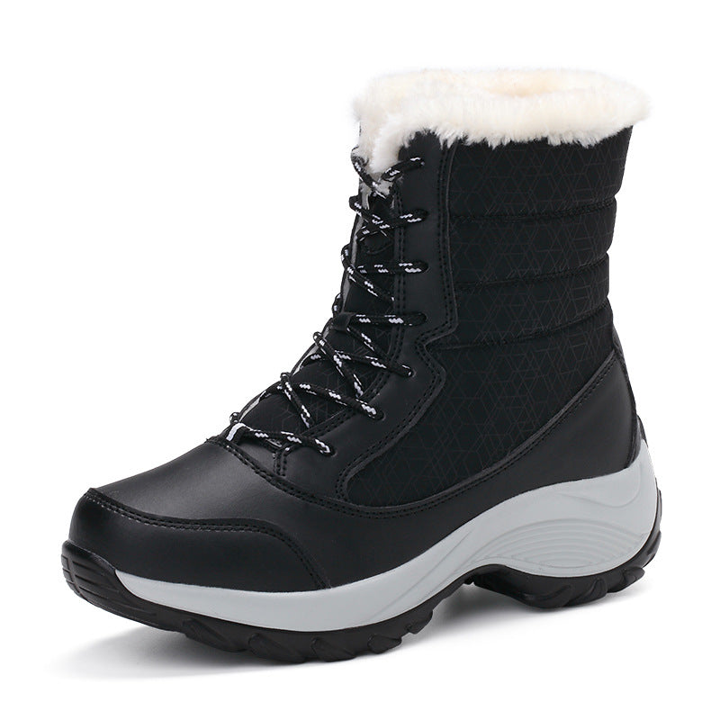 Warm winter boots for women with polar lining and non-slip sole Lune London