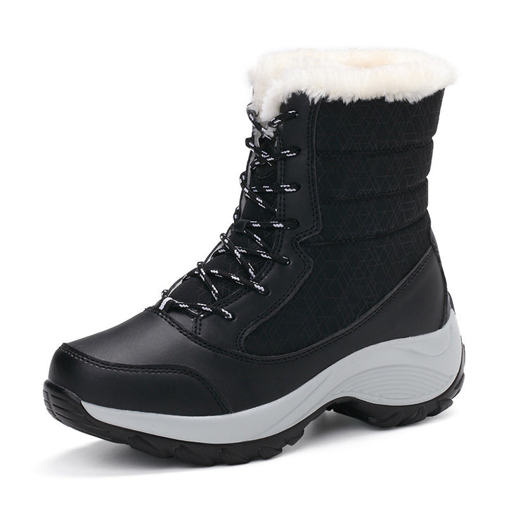 Warm winter boots for women with polar lining and non-slip sole Lune London