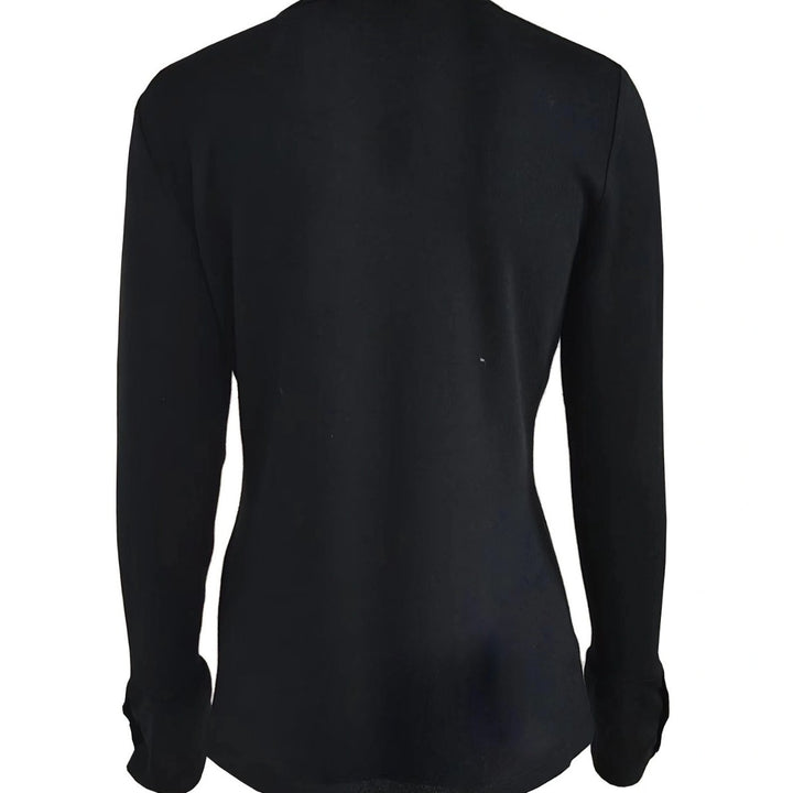 Women's long sleeve t-shirt with elegant buttons Lune London