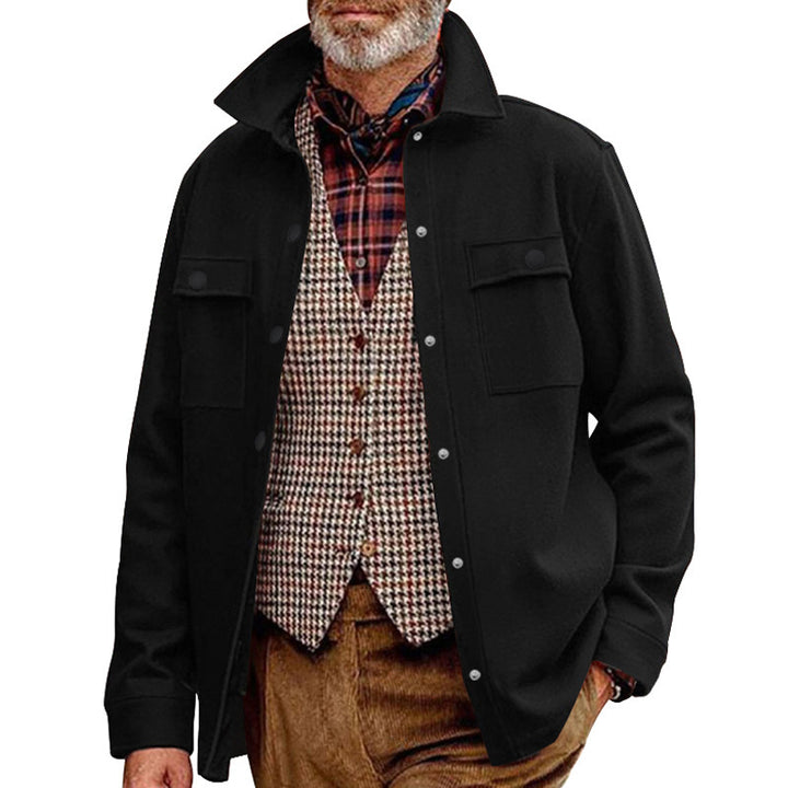 Casual outdoor jacket for men with practical pockets and modern fit Lune London