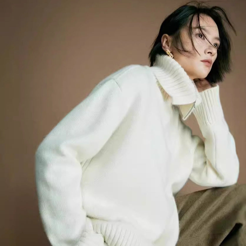 Pull en maille premium pour femmes Chic & Stil