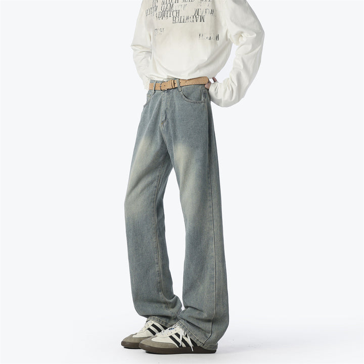 Casual high-waisted denim jeans for women in vintage style Lune London