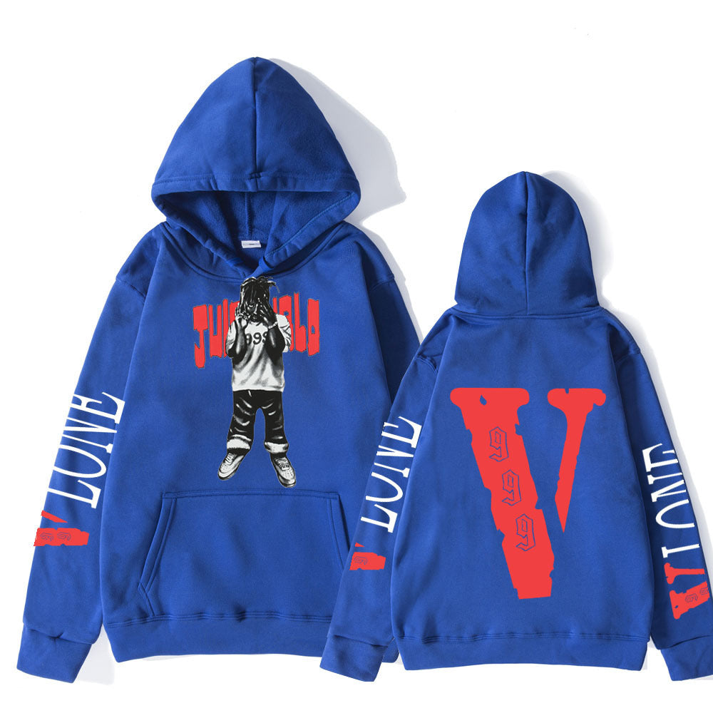 Women's hooded sweatshirt with artistic print and comfortable fit Lune London