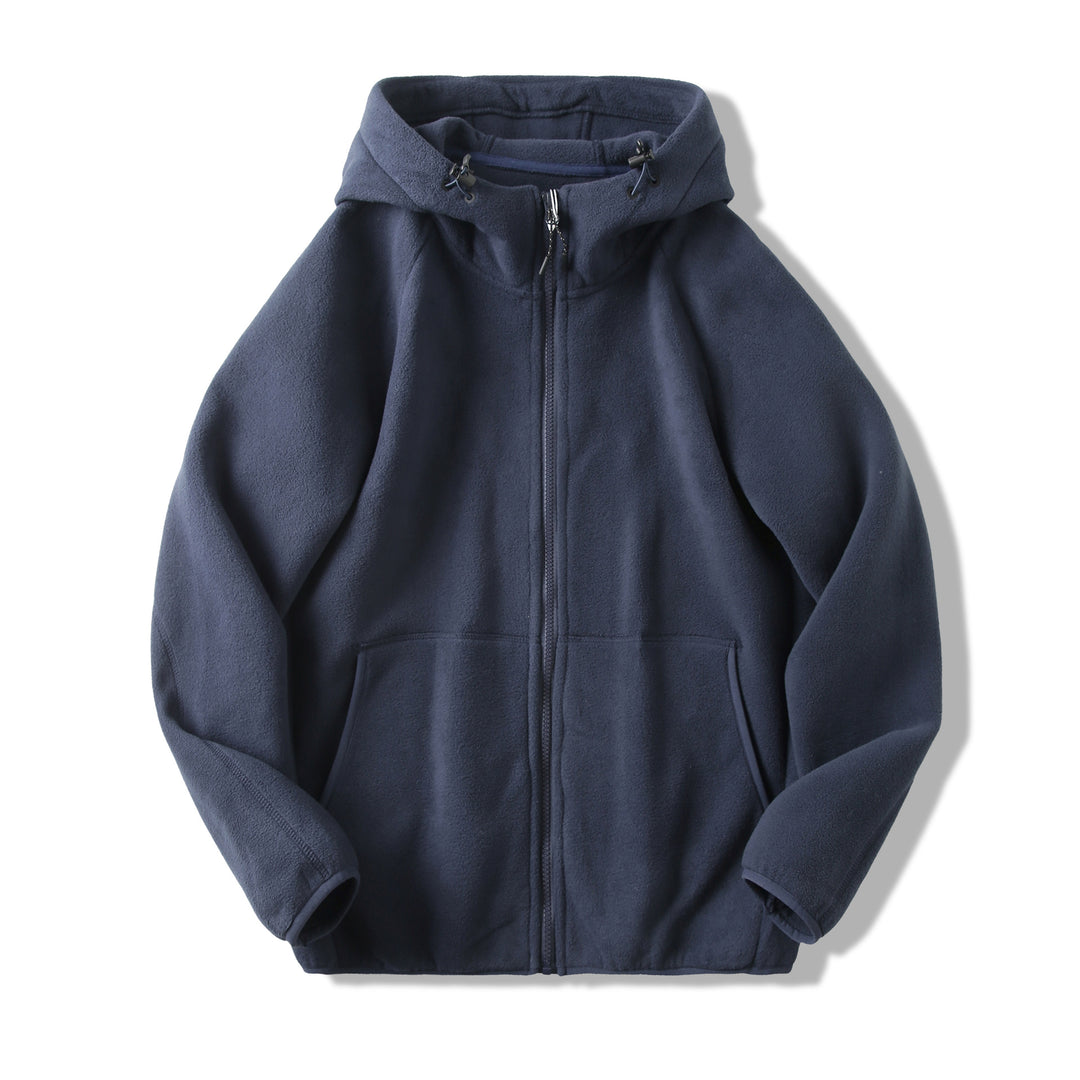 Veste en polaire pour femmes avec un design de capuche innovant et des poches pratiques Chic & Stil