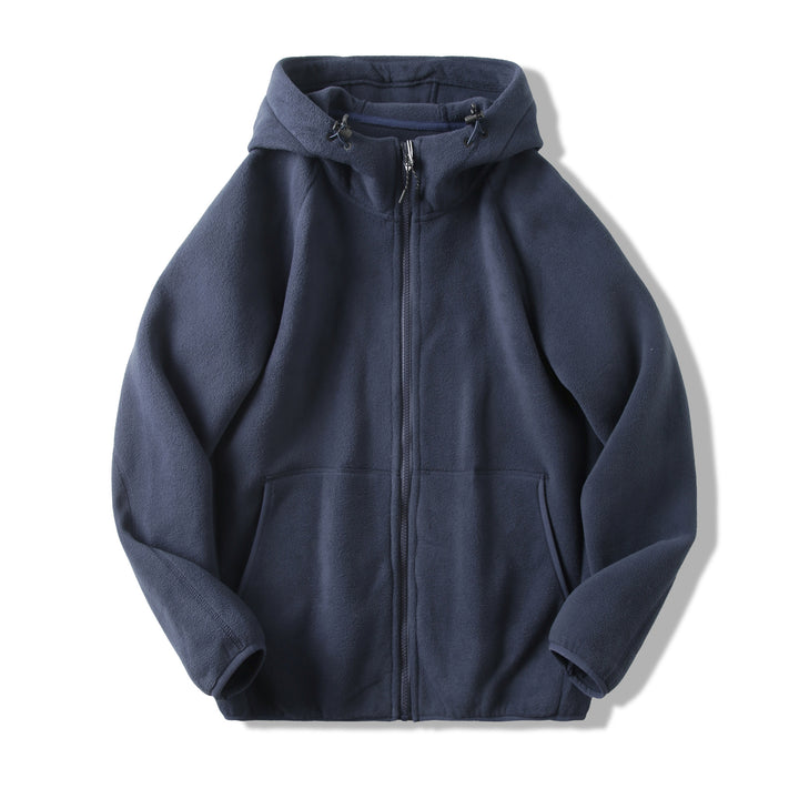 Veste en polaire pour femmes avec un design de capuche innovant et des poches pratiques Chic & Stil