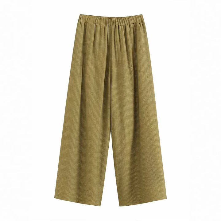 Lune London elegant loose chino pants for ladies