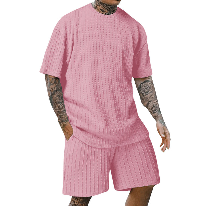 Modern leisure set for men with structured design Lune London