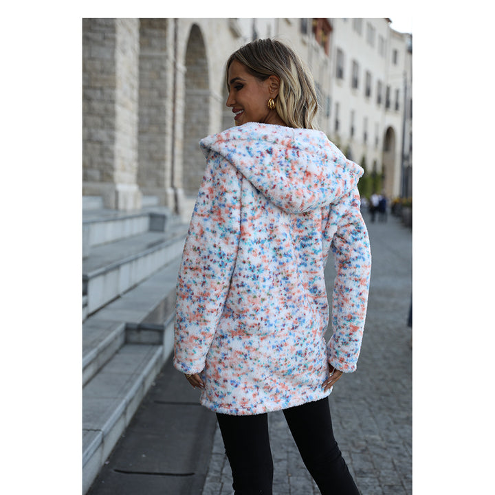 Ladies hoodie in cozy fleece Lune London