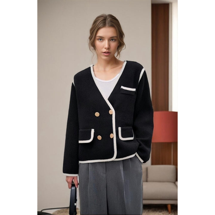 Women's stylish vest with contrasting finish Lune London