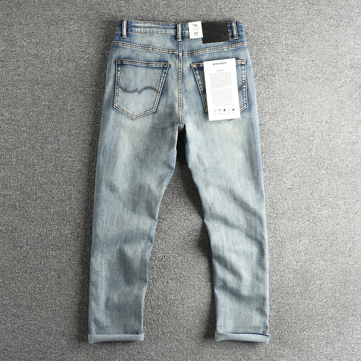 Chic and stylish casual fringed Slim-Fit jeans for women