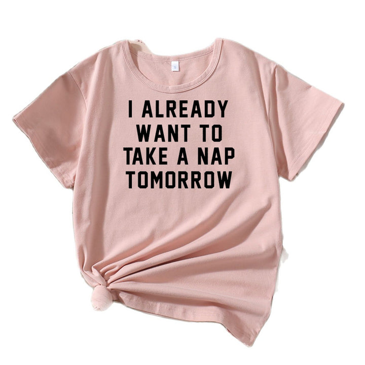 Women's Comfortable Quote T-shirt Lune London