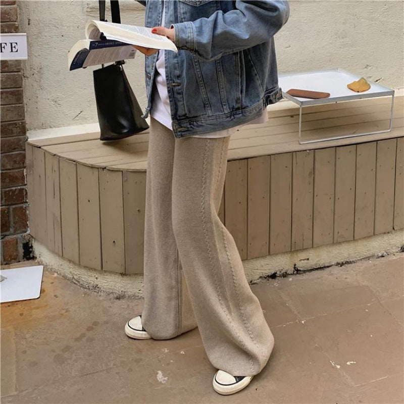 Cardigan en tricot côtelé confortable pour femmes avec un élégant col montant Chic & Stil