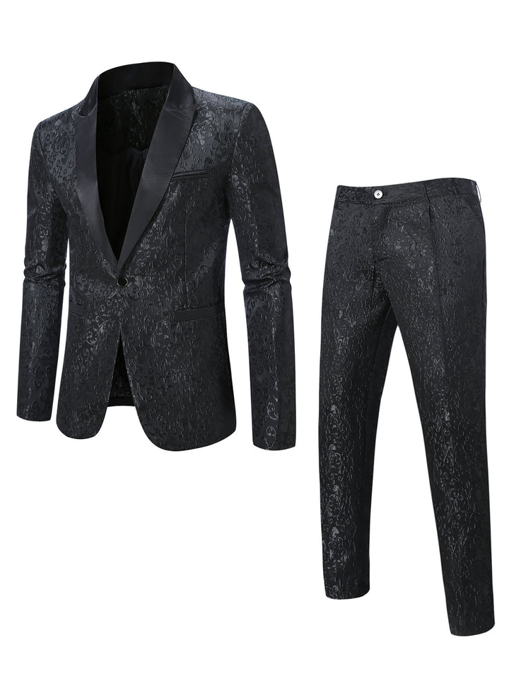 Elegant suit set for men with decorative pattern Lune London