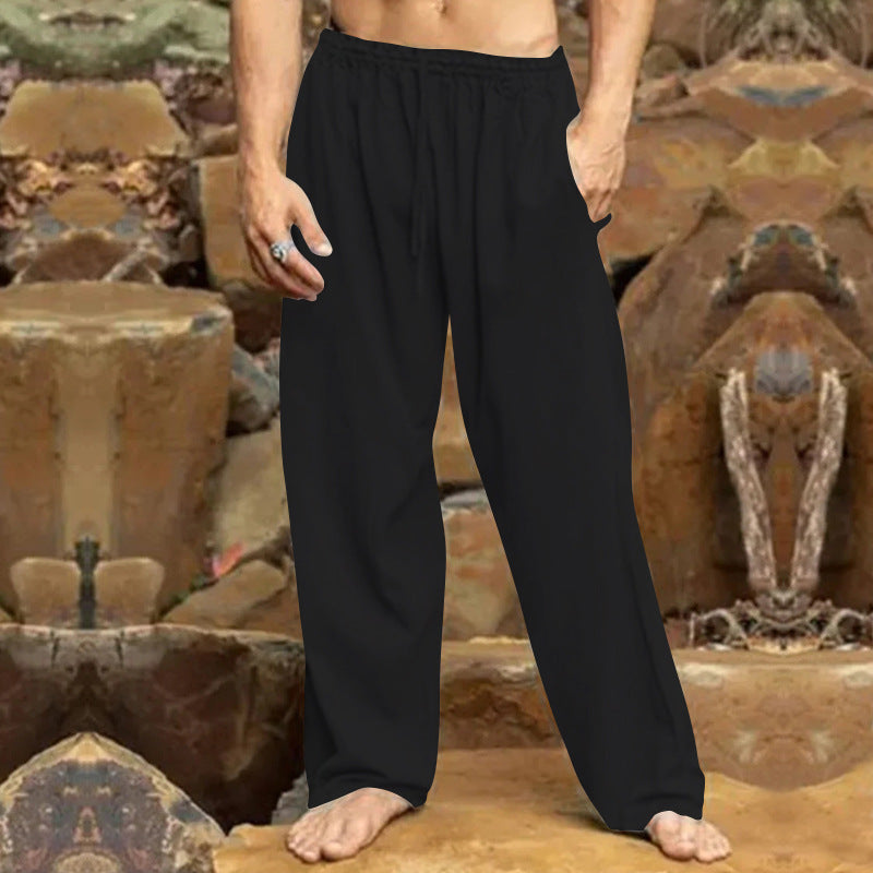 Comfortable casual pants for men with adjustable waist Lune London