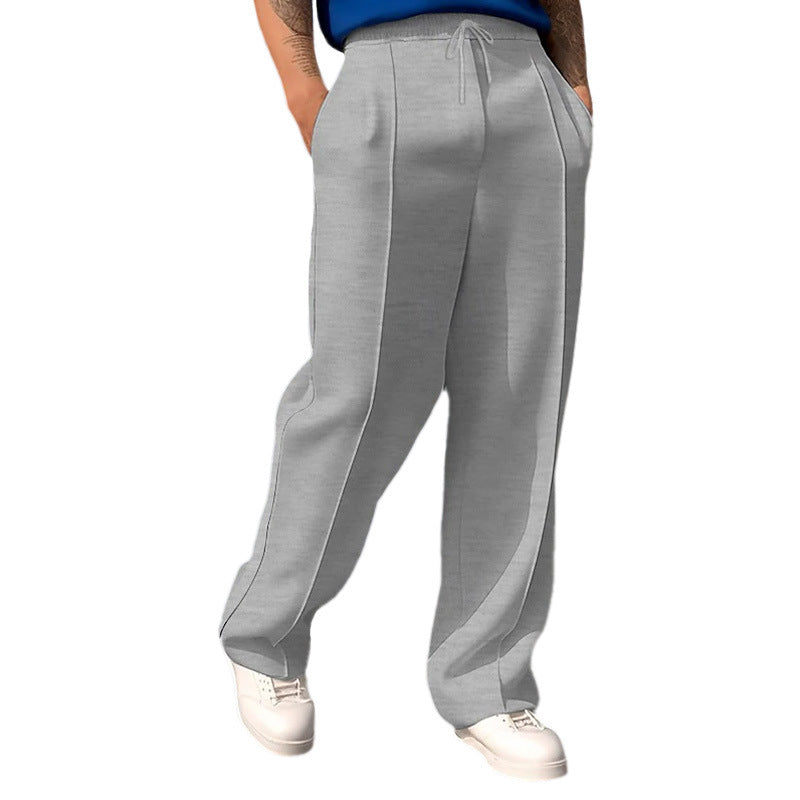 Breathable leisure pants for men with elastic waistband and side pockets Lune London