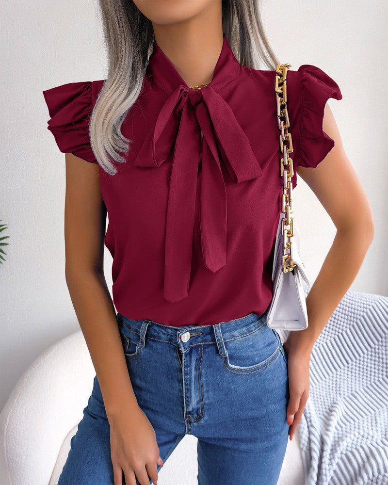 Lune London Puff Sleeve Blouse for Women