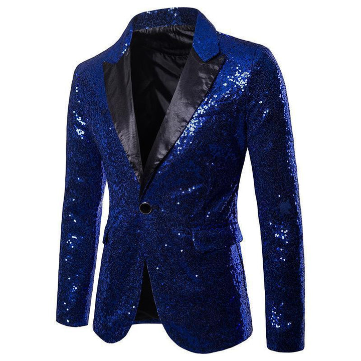Sequin blazer for men with a shiny finish and elegant cut Lune London