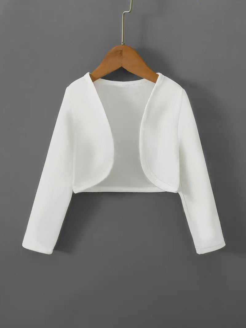 Short cardigan for women with open cut and long sleeves Lune London