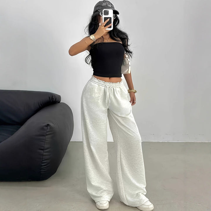 Pantalon de sport ample pour femmes Chic & Stil