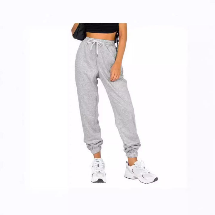 Women Comfortable Relaxed Fit Jogging Pants with Elastic Waistband and Practical Pockets Chic & Stil