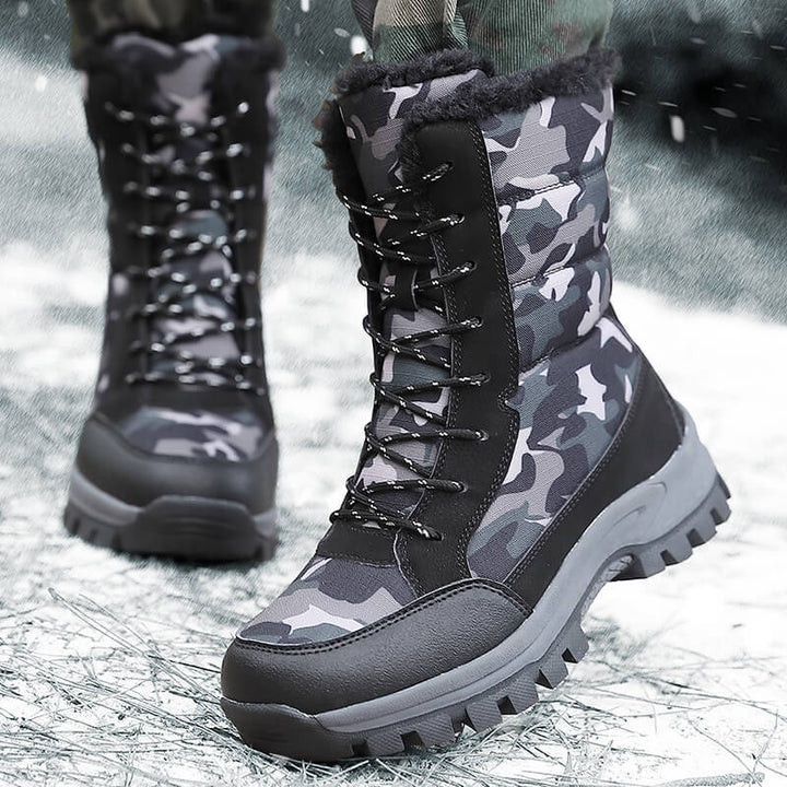 Winter boots for women with a sturdy profile and insulating lining Lune London