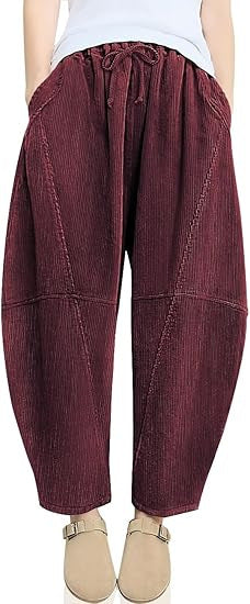Pantalon de loisirs taille haute raffiné pour dames avec cordon de serrage Chic & Stil