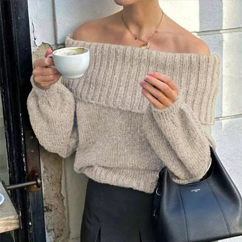 Pull surdimensionné confortable pour femmes Chic & Stil
