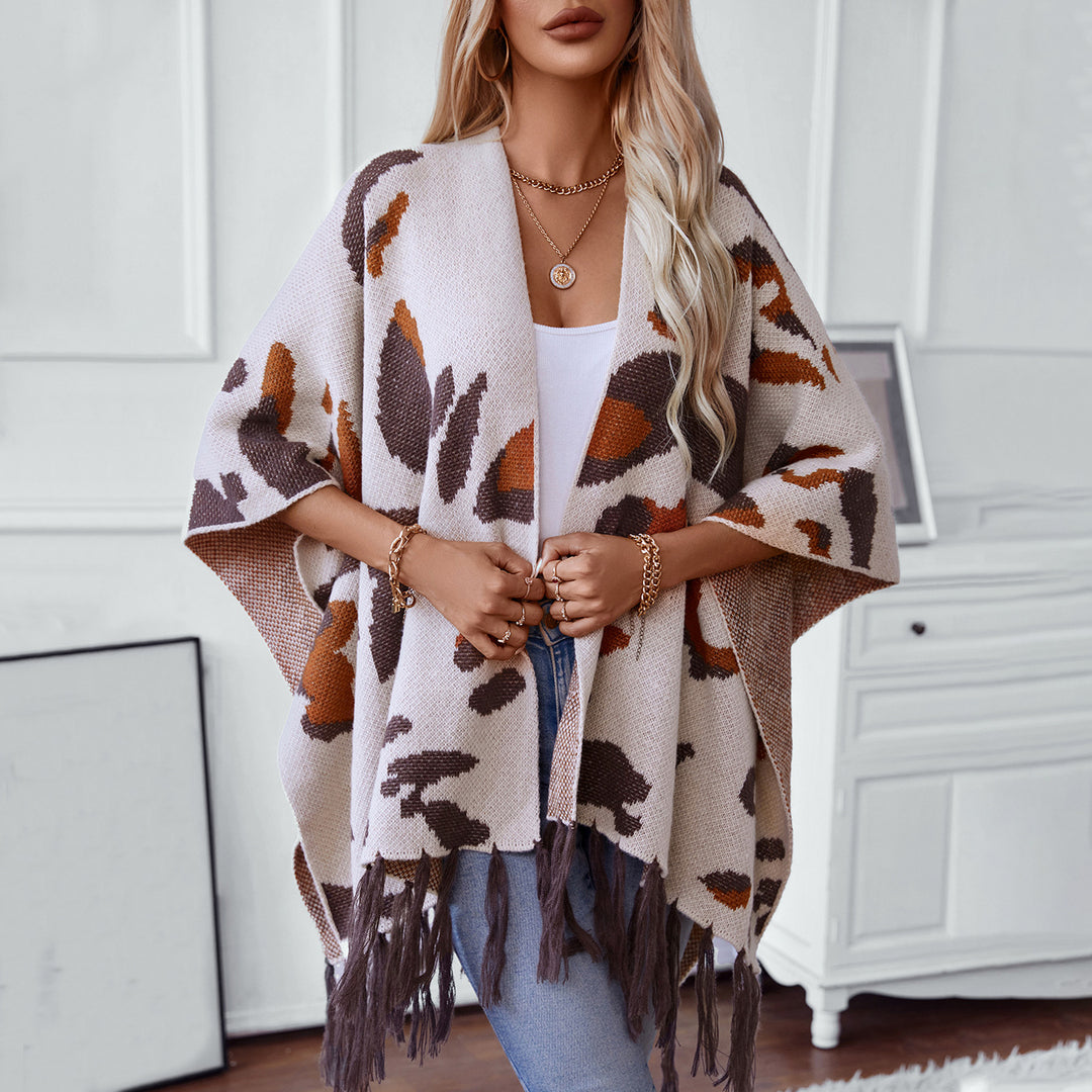 Women's soft scarf with fringe design Lune London