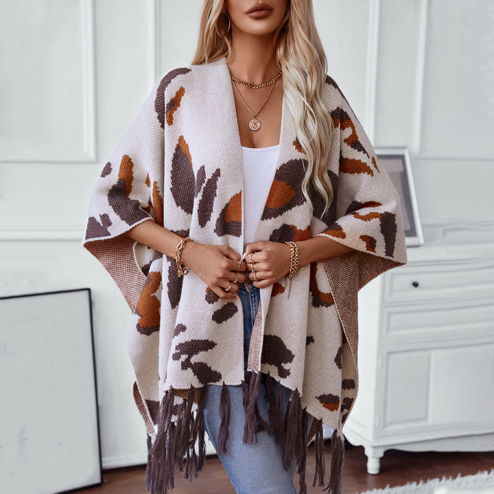 Women's soft scarf with fringe design Lune London